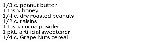 diabetic peanut clusters